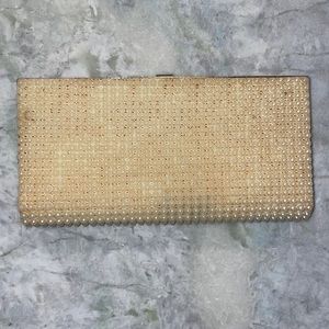 🛍️Vintage Julius Resnick pearl clutch
